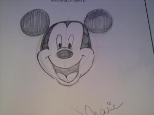 Draw Mickey